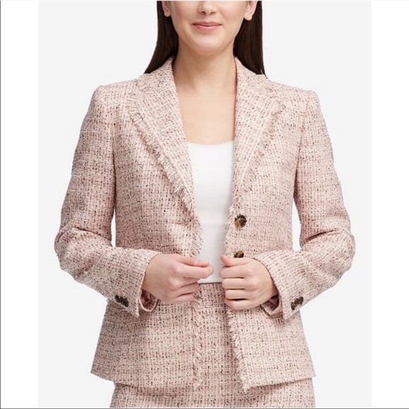 Dkny Jackets & Blazers - DKNY  tweed jacket
